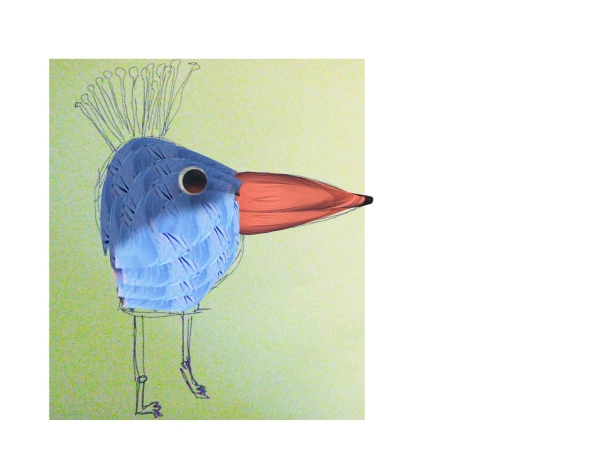 Creation of Bird Love: Step 4
